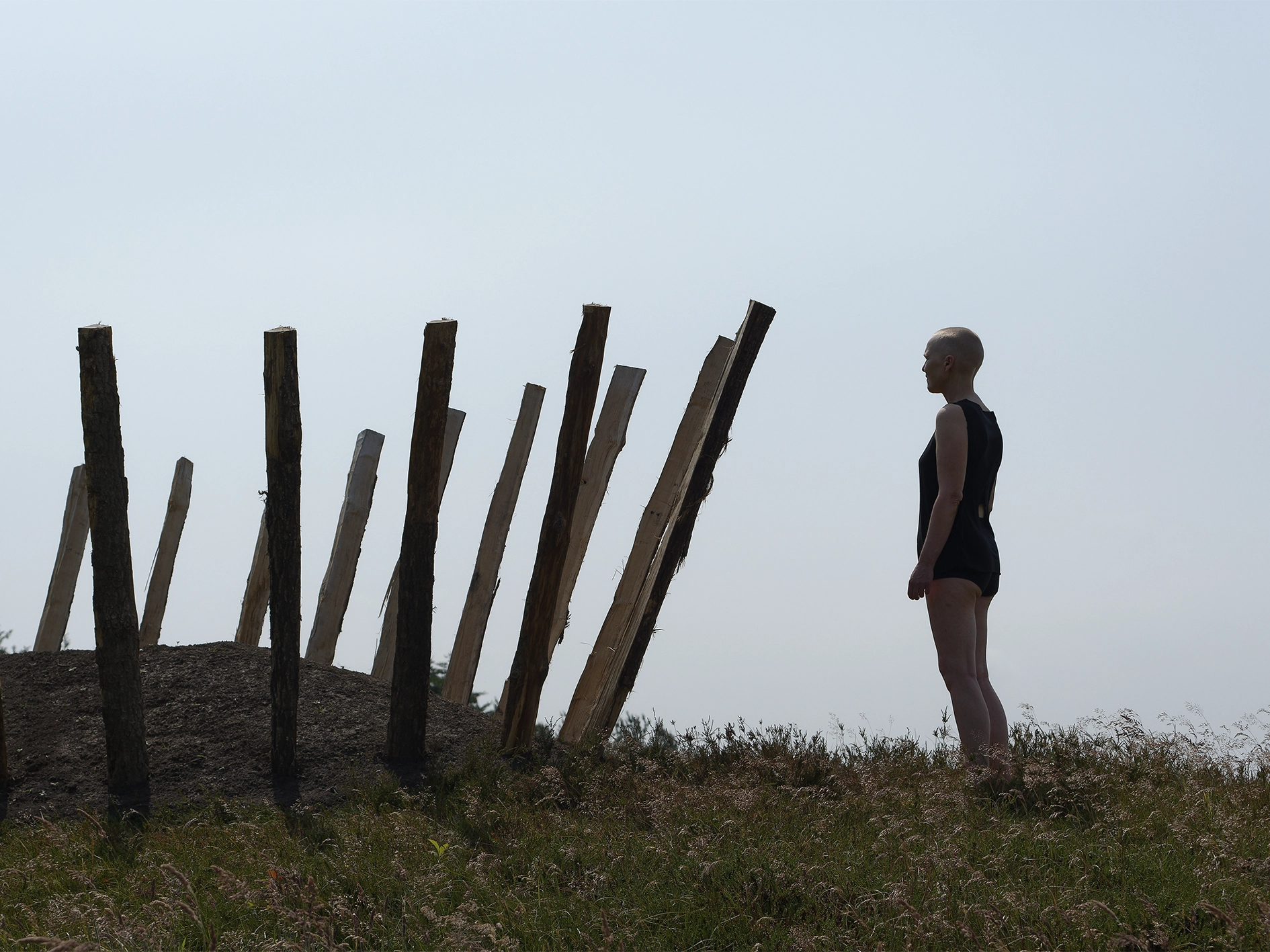 Measuring the Unknown I Udstillingen UDENFOR INDENFOR, Arresten Hjørring. foto: Olivia Valbak Kamrart