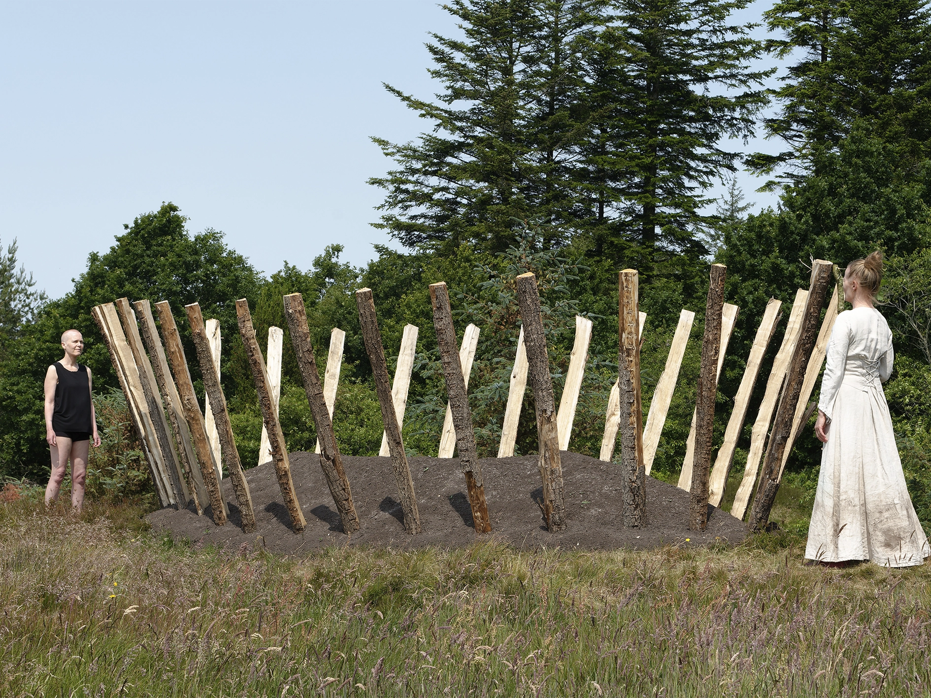 Measuring the Unknown I Udstillingen UDENFOR INDENFOR, Arresten Hjørring. foto: Olivia Valbak Kamrart