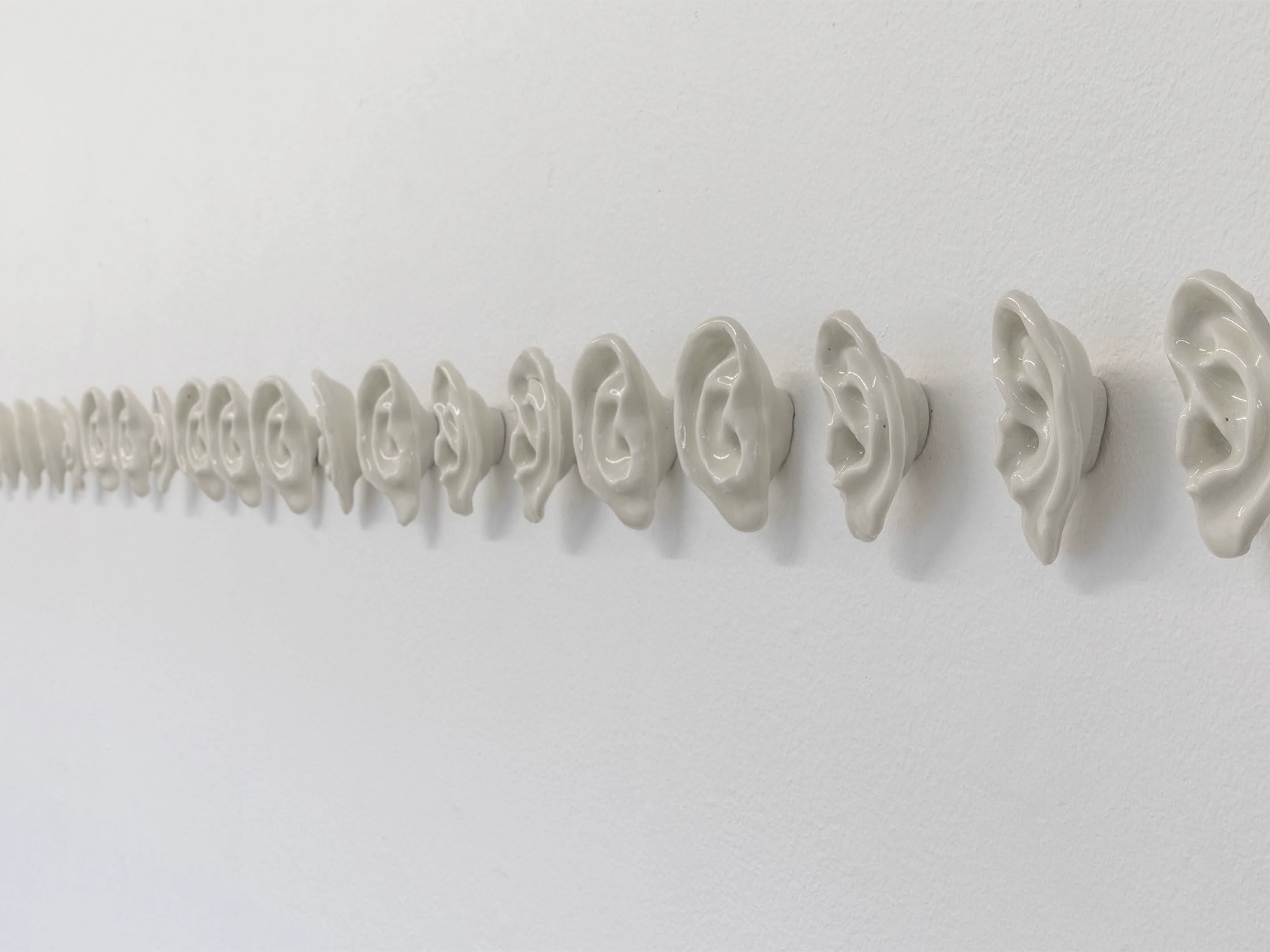 Measuring the Unknown I Udstillingen UDENFOR INDENFOR, Arresten Hjørring. foto: Olivia Valbak Kamrart