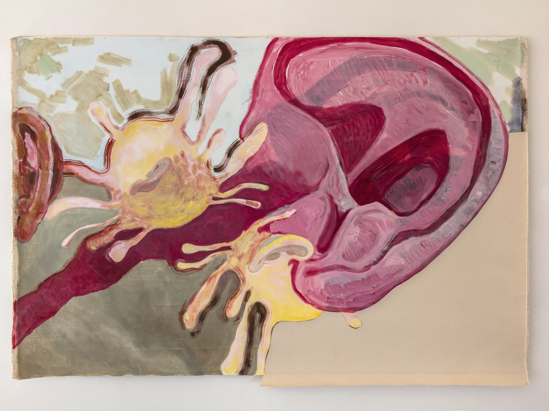 Measuring the Unknown I Udstillingen UDENFOR INDENFOR, Arresten Hjørring. foto: Olivia Valbak Kamrart