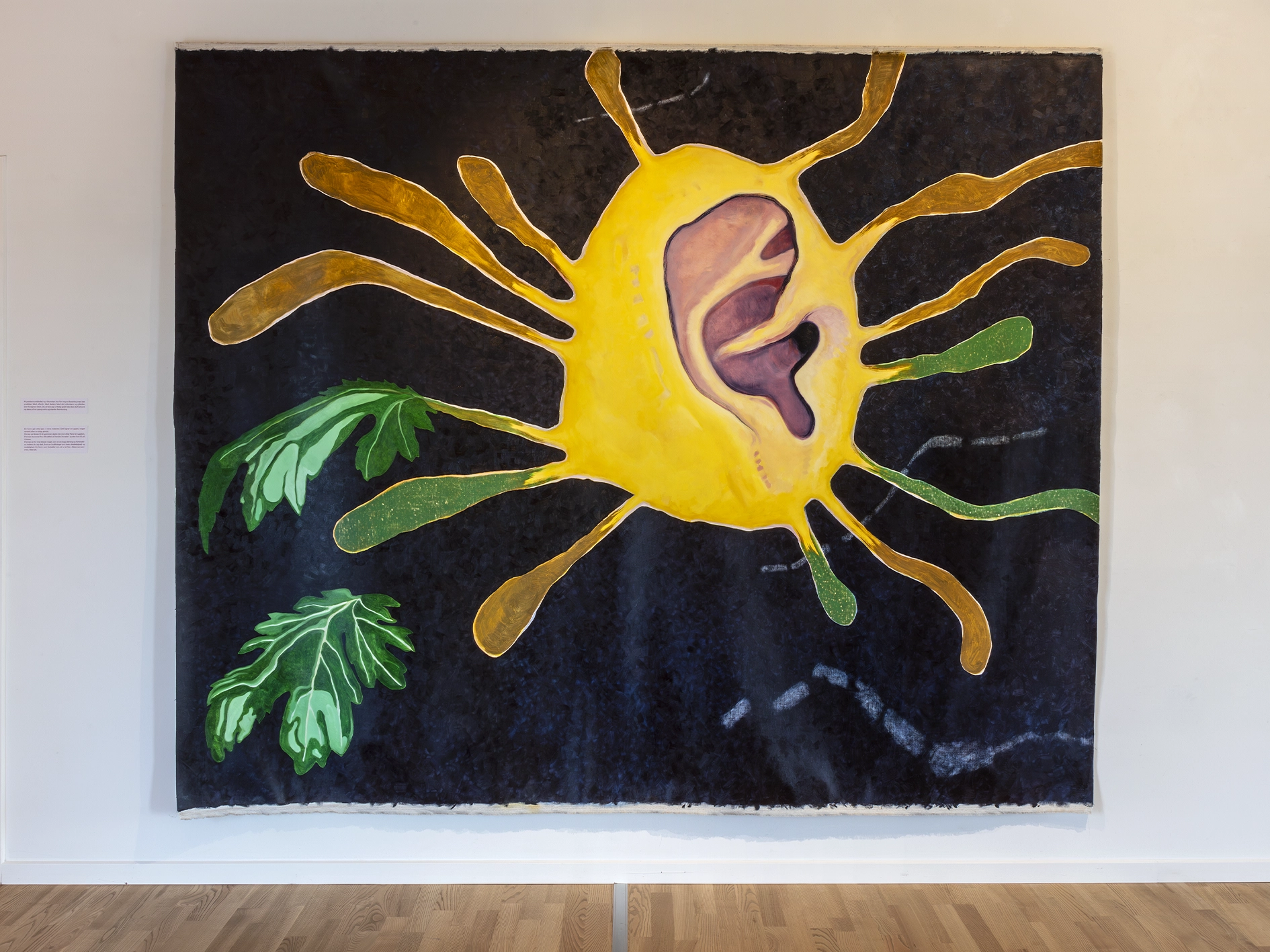 Measuring the Unknown I Udstillingen UDENFOR INDENFOR, Arresten Hjørring. foto: Olivia Valbak Kamrart