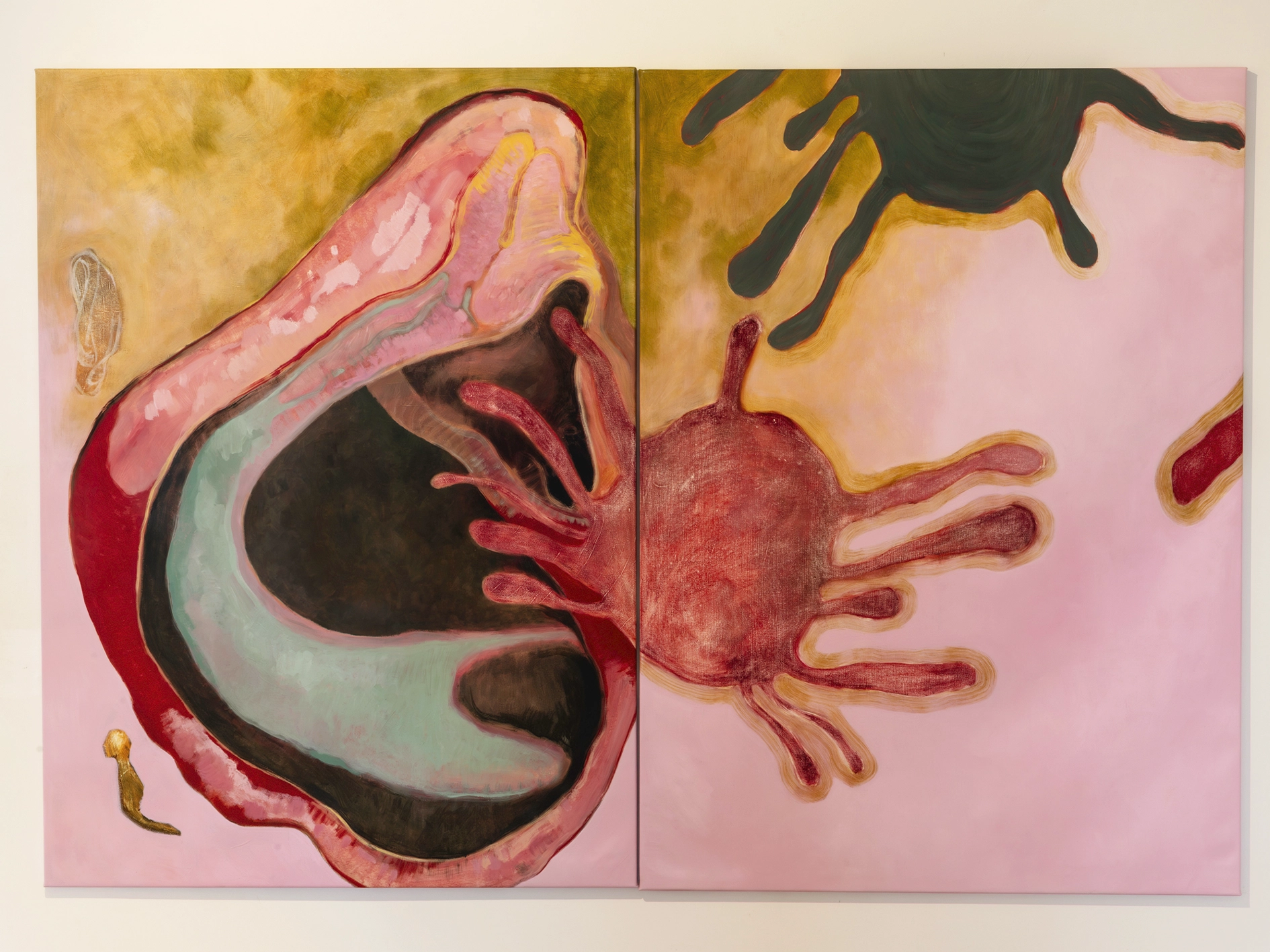 Measuring the Unknown I Udstillingen UDENFOR INDENFOR, Arresten Hjørring. foto: Olivia Valbak Kamrart