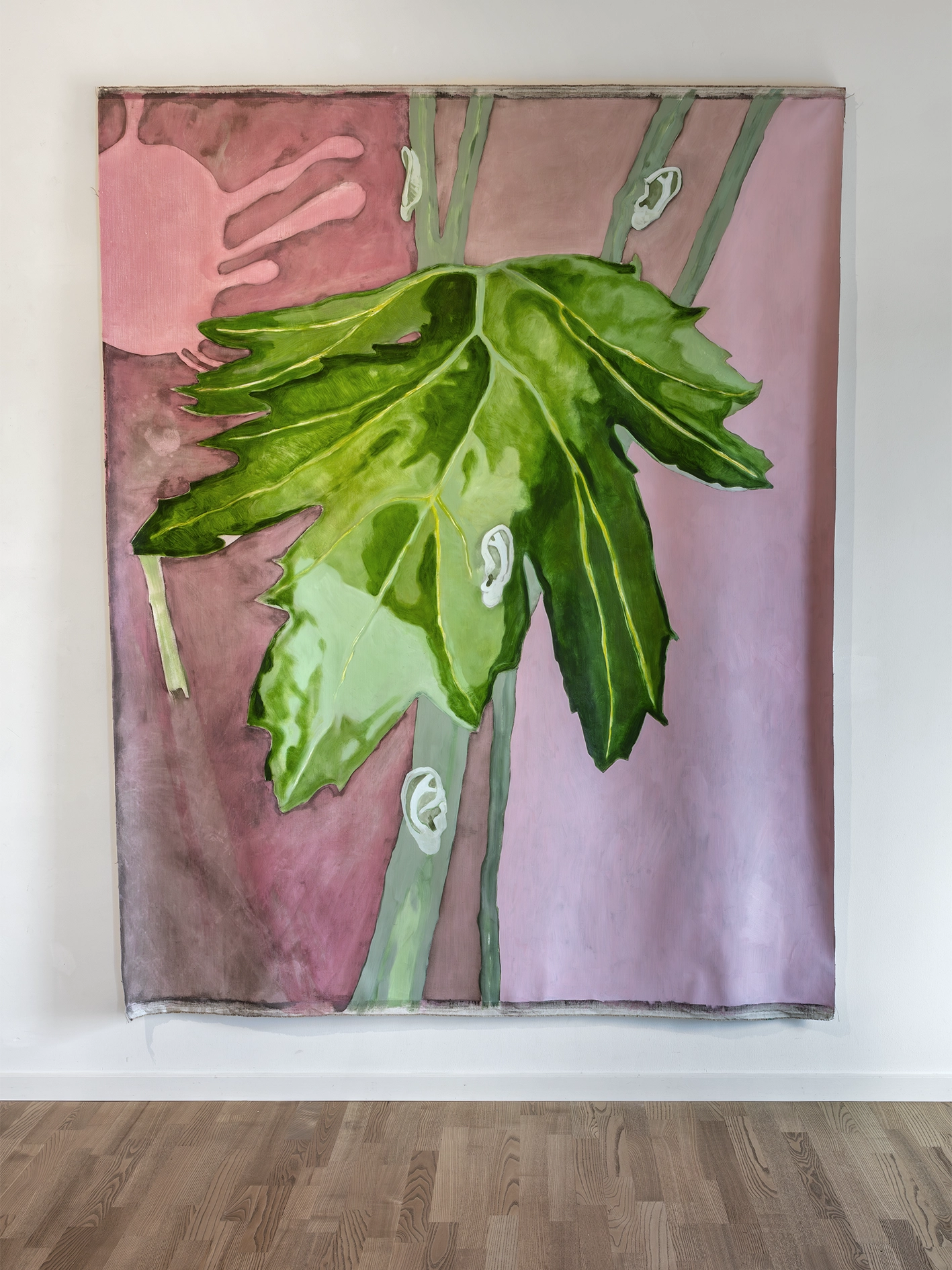 Measuring the Unknown I Udstillingen UDENFOR INDENFOR, Arresten Hjørring. foto: Olivia Valbak Kamrart