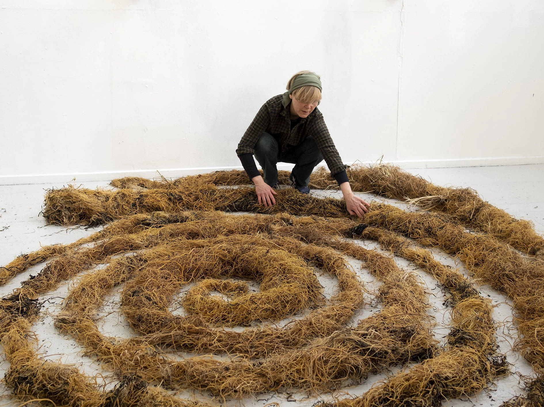 Measuring the Unknown I Udstillingen UDENFOR INDENFOR, Arresten Hjørring. foto: Olivia Valbak Kamrart