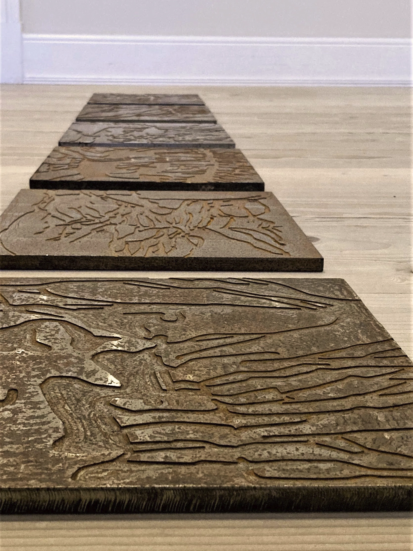 Measuring the Unknown I Udstillingen UDENFOR INDENFOR, Arresten Hjørring. foto: Olivia Valbak Kamrart