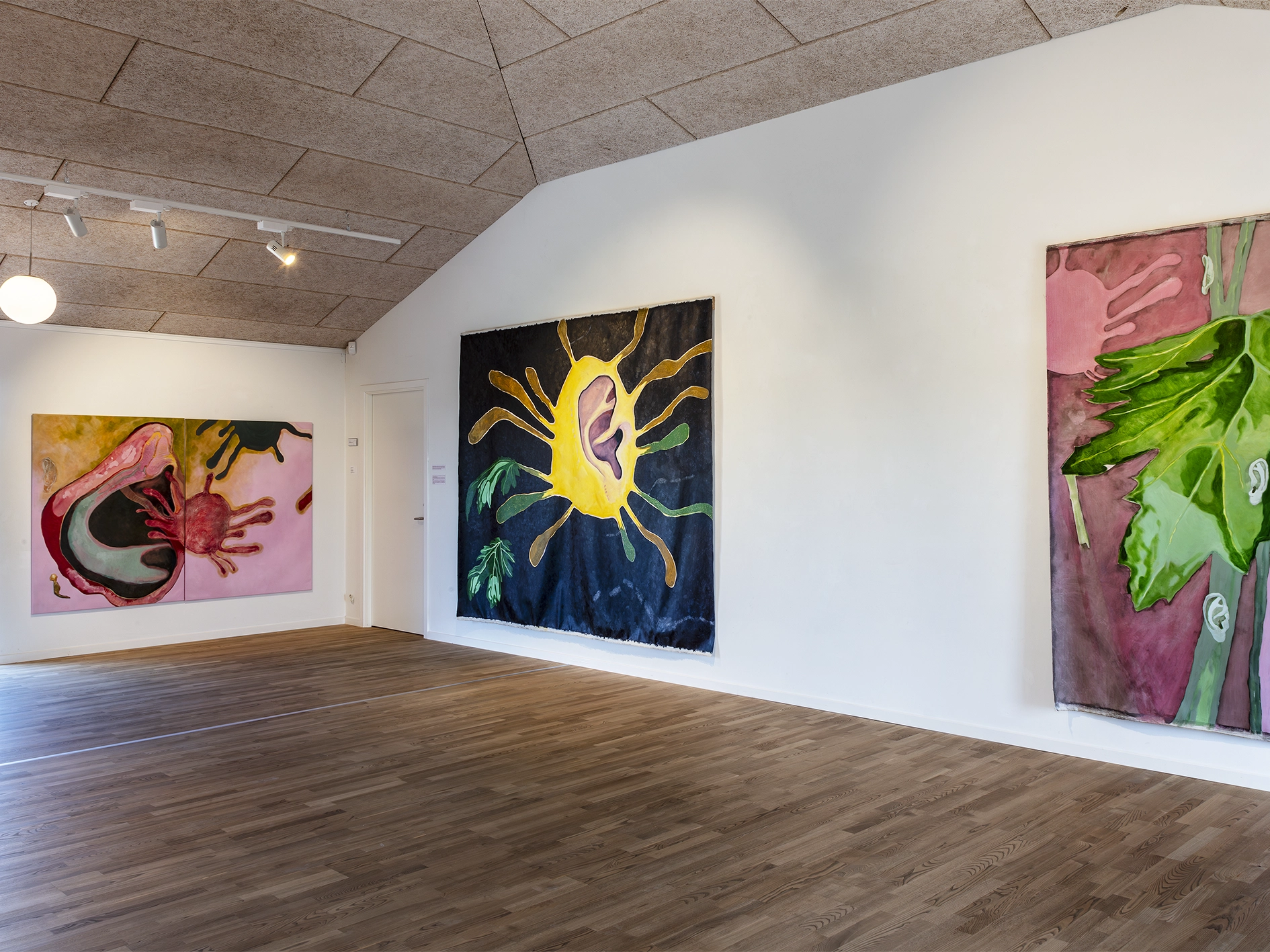 Measuring the Unknown I Udstillingen UDENFOR INDENFOR, Arresten Hjørring. foto: Olivia Valbak Kamrart