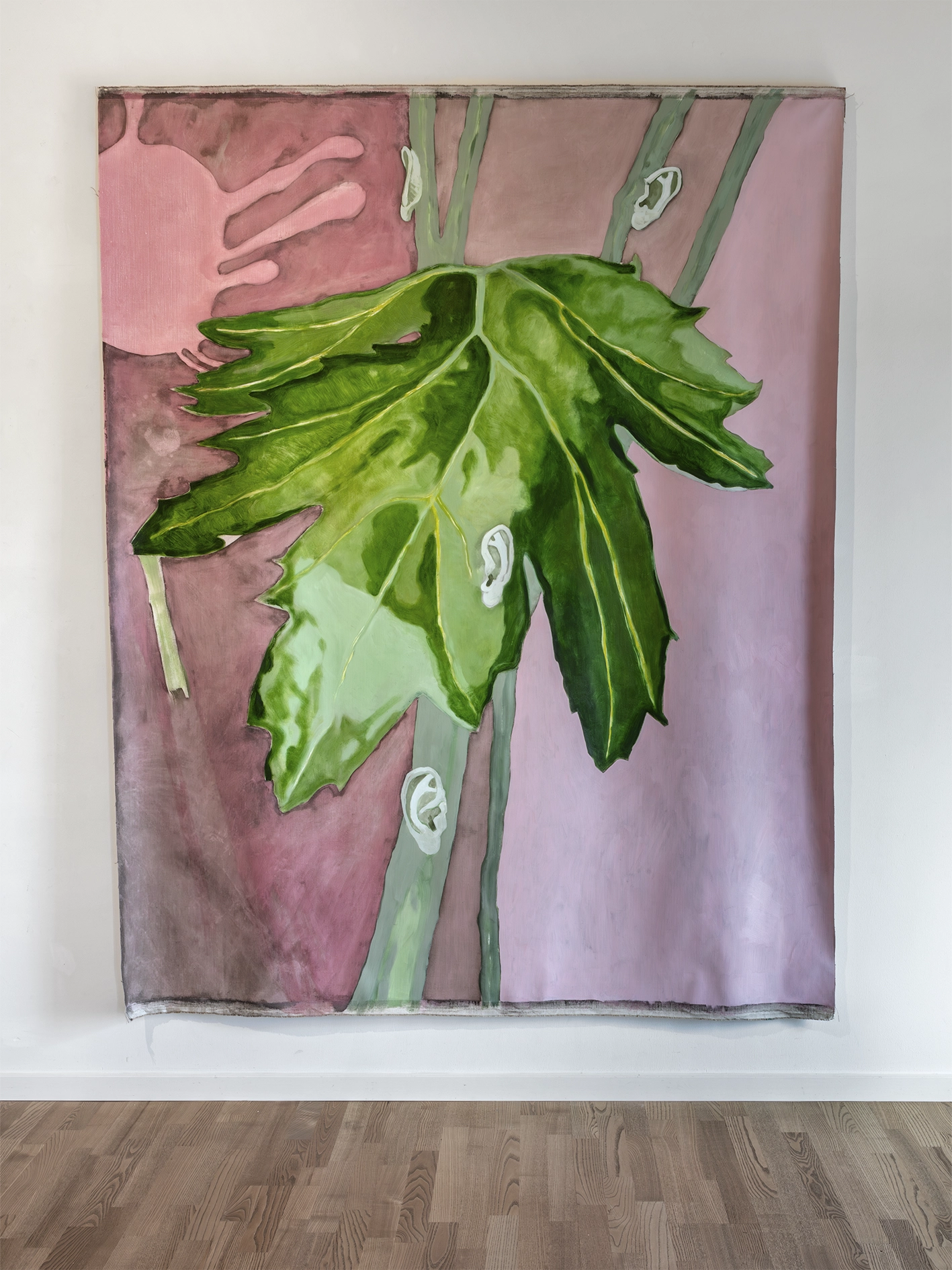 Measuring the Unknown I Udstillingen UDENFOR INDENFOR, Arresten Hjørring. foto: Olivia Valbak Kamrart